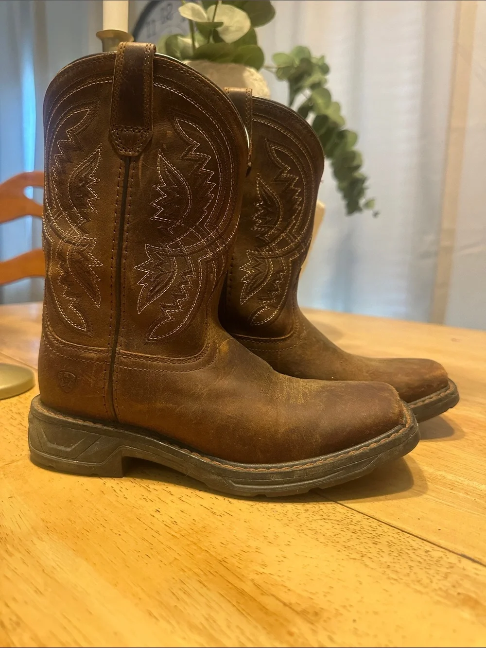 Ariat Brown Boys' Western Riding Boots